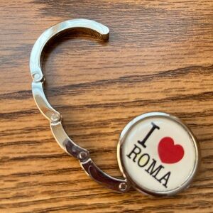 I Love Roma Purse Hook 🇮🇹